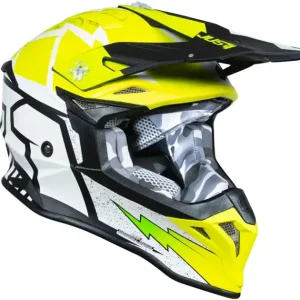Oferta Kask JUST1 J39 POSEIDON black fluo yellow white matt XS