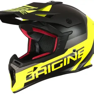 Kask ORIGINE HERO MX fluo yellow-black matt S Oferta limitowana