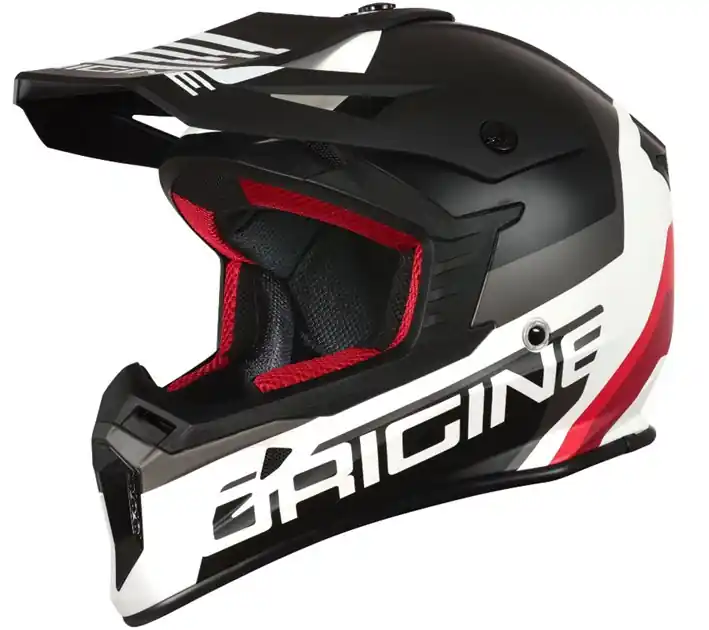 Rabat Kask ORIGINE HERO MX black-white matt S