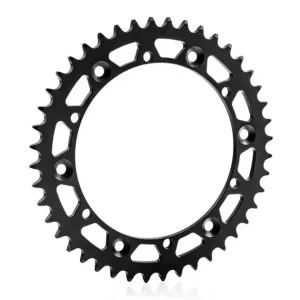 Nowy Zębatka tylna aluminiowa ERGAL (270, 51 zębów) Yamaha YZ/YZF/WRF ŁAŃC. 520 KOLOR CZARNY Sunstar SUN5-3592-51BK