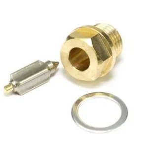 Oferta limitowana Zaworek iglicowy z gniazdem Kawasaki KDX 80, KZ 900; Yamaha YZ 60, YZ 80, YZ 125, RD 250/350 OEM 16030-1004, 23L-14107-25 FVS-407