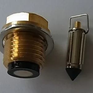 Zaworek iglicowy z gniazdem Yamaha XV 1000, XV 1100 Virago OEM 42H-14390-00 FVS-210 Do wyczerpania zapasów