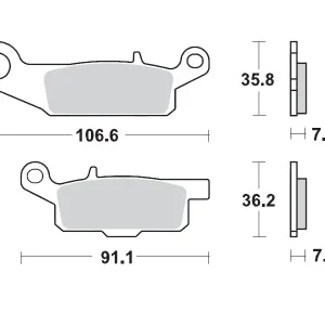 Zamów dziś MOTO-MASTER KLOCKI HAMULCOWE KH444 SINTER METAL OEM 11 (SINTERPRO RACING) YAMAHA YFM 700 GRIZZLY PRZÓD-PRAWY