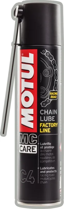 Bestseller MOTUL C4 CHAIN LUBE FACTORY LINE 0,4L SMAR DO ŁAŃCUCHA