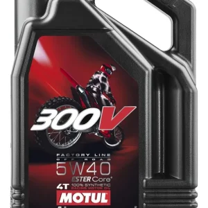 Ekspresowa dostawa MOTUL OLEJ SILNIKOWY 300V 4T FL OFF ROAD 5W40 4L (SYNTETYCZNY)