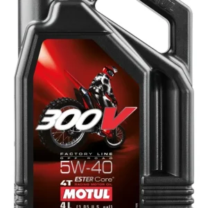 Wysoka jakość MOTUL OLEJ SILNIKOWY 300V 4T FL ROAD RACING 5W40 4L (SYNTETYCZNY)