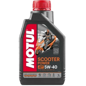 MOTUL OLEJ SILNIKOWY SCOOTER POWER 4T 5W40 1L (100% SYNTETYK) Oferta limitowana