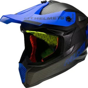 MT WYPRZEDAŻ KASK CROSS (ZAPIĘCIE DD) FALCON SYSTEM D7 MATT BLUE KOLOR NIEBIESKI/CZARNY MAT ROZMIAR M Oferta czasowa