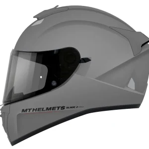 Obniżka ceny MT WYPRZEDAŻ KASK INTEGRALNY BLADE 2 SV SOLID GLOSS TITANIUM KOLOR TYTAN POŁYSK ROZMIAR L