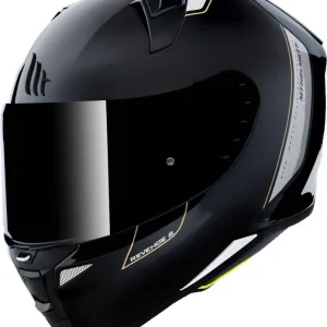 MT KASK INTEGRALNY REVENGE 2 SOLID A11 GLOSS BLACK KOLOR CZARNY POŁYSK ROZMIAR S (PRZEŹROCZYSTY WIZJER) Ostatnie sztuki