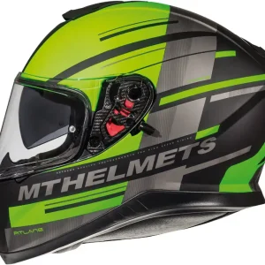 Premium MT WYPRZEDAZ KASK INTEGRALNY THUNDER 3 SV PITLANE Z BLENDĄ KOLOR SZARY MAT/CZARNY/ZIELONY FLUO ROZMIAR S