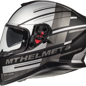 Najlepsza cena MT WYPRZEDAZ KASK INTEGRALNY THUNDER 3 SV PITLANE Z BLENDĄ KOLOR SZARY MAT ROZMIAR XS
