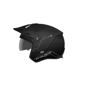 Bezpieczne zakupy MT WYPRZEDAŻ KASK OTWARTY JET TRIAL DISTRICT SV S SOLID BLACK MATT KOLOR CZARNY MAT ROZMIAR L