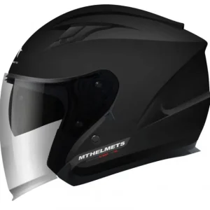 MT PROMOCJA KASK OTWARTY JET Z BLENDĄ AVENUE SOLID GLOSS BLACK KOLOR CZARNY POŁYSK ROZMIAR XS Hit cenowy