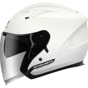 Oferta czasowa MT PROMOCJA KASK OTWARTY JET Z BLENDĄ AVENUE SOLID GLOSS PEARL WHITE KOLOR BIAŁY POŁYSK ROZMIAR M