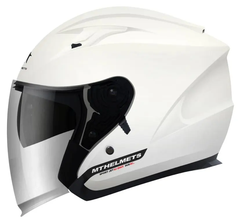 Oferta czasowa MT PROMOCJA KASK OTWARTY JET Z BLENDĄ AVENUE SOLID GLOSS PEARL WHITE KOLOR BIAŁY POŁYSK ROZMIAR M