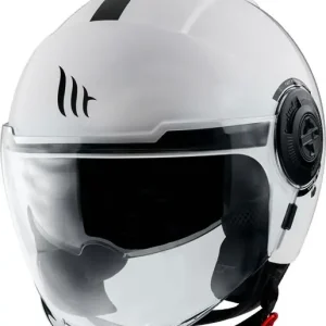 Do wyczerpania zapasów MT KASK OTWARTY JET Z BLENDĄ VIALE SV SOLID A0 GLOSS PEARL WHITE BIAŁY POŁYSK ROZMIAR S
