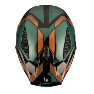 Zamów dziś MT WYPRZEDAŻ KASK TRIAL STREETFIGHTER SV S P1R A9 GLOSS KOLOR ZIELONY/BRĄZOWY/CZARNY ROZMIAR S