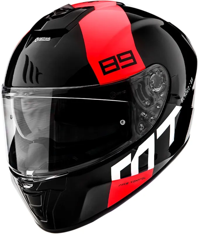 Najlepsza cena MT WYPRZEDAŻ KASK INTEGRALNY BLADE 2 SV 89 B5 GLOSS PEARL RED KOLOR CZARNY/CZERWONY ROZMIAR XXL