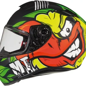 MT WYPRZEDAŻ KASK INTEGRALNY TARGO TRUCK A2 KOLOR ŻÓŁTY FLUO,ZIELONY/CZARNY MAT ROZMIAR L Bezpieczne zakupy