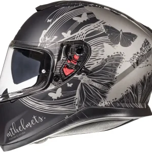 Premium MT WYPRZEDAŻ KASK INTEGRALNY THUNDER 3 SV VLINDER Z BLENDĄ KOLOR CZARNY/SZARY MAT ROZMIAR XS