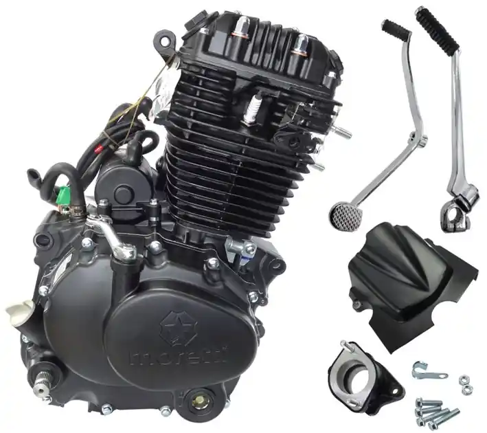 Silnik Moretti 250 cc CB ZS169 FMM chłodozny powietrzem czarny z gaźnikiem Wyjątkowa oferta