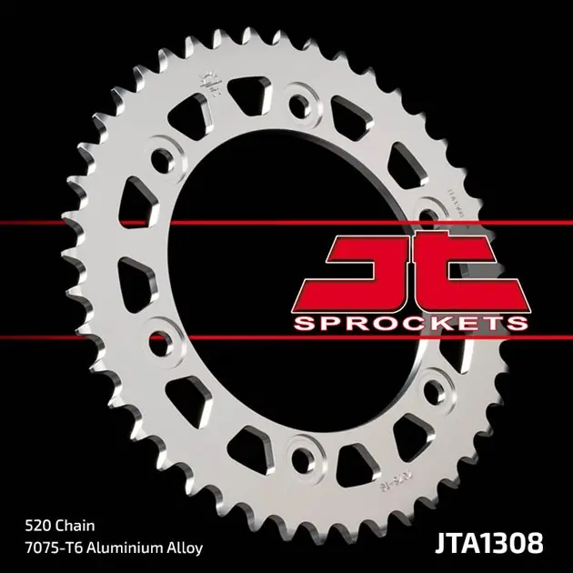 Darmowy zwrot Zębatka tylna aluminiowa 43 Honda CBR 600/900/929/954/1000 ŁAŃC. 520 JTA1308.43